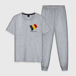 Мужская пижама Im Belgian - motto