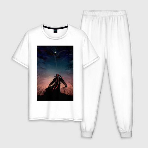 Мужская пижама Усянь Вэй Старейшина Илина / Белый – фото 1