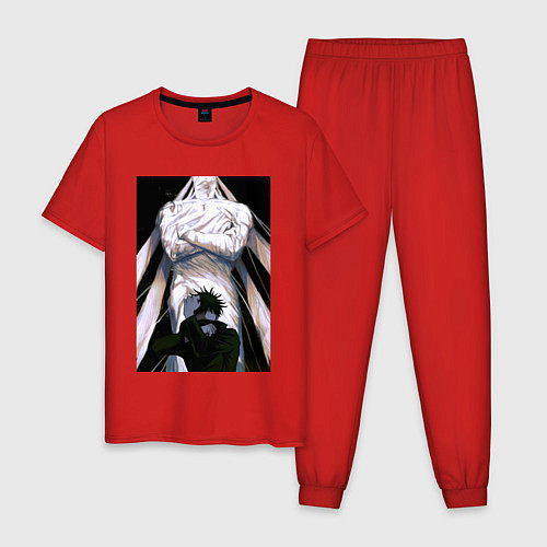 Мужская пижама Магическая битва Мэгуми Фусигуро холодный юноша / Красный – фото 1