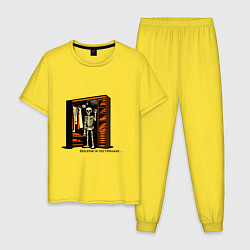 Мужская пижама Скелет в шкафу