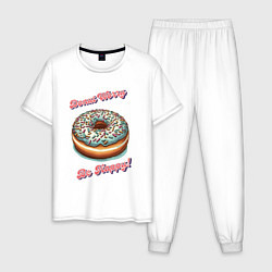 Мужская пижама Пончик счастья