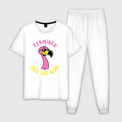 Мужская пижама Flamingo all the way