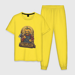 Мужская пижама Тыква монстр