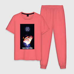 Мужская пижама Exo monster