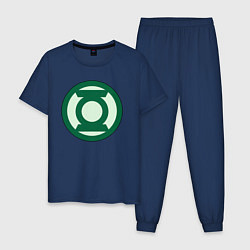 Мужская пижама Green lantern logo