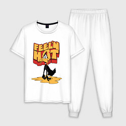 Мужская пижама Даффи Дак тает от жары