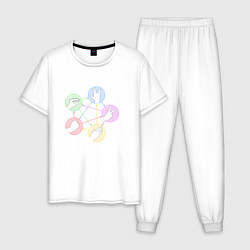 Мужская пижама Ящерица спок