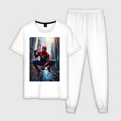 Мужская пижама Spider Man на страже справедливости