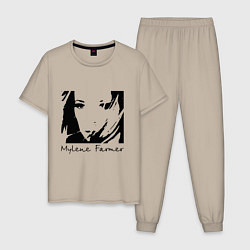 Мужская пижама Милен Фармер