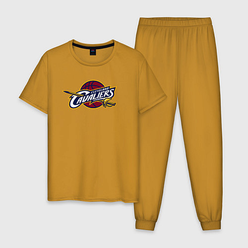 Мужская пижама Cleveland Cavaliers / Горчичный – фото 1