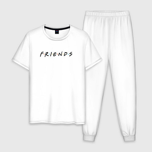 Мужская пижама Friends / Белый – фото 1