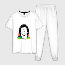 Мужская пижама Stallone: Портрет Рэмбо