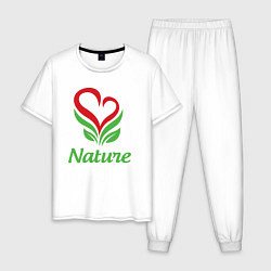 Мужская пижама Любовь природы