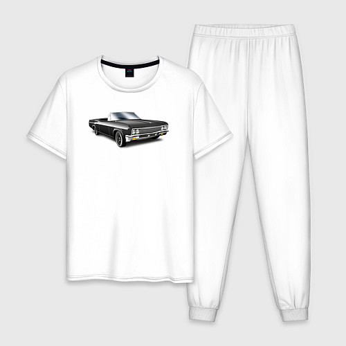 Мужская пижама Кабриолет / Белый – фото 1