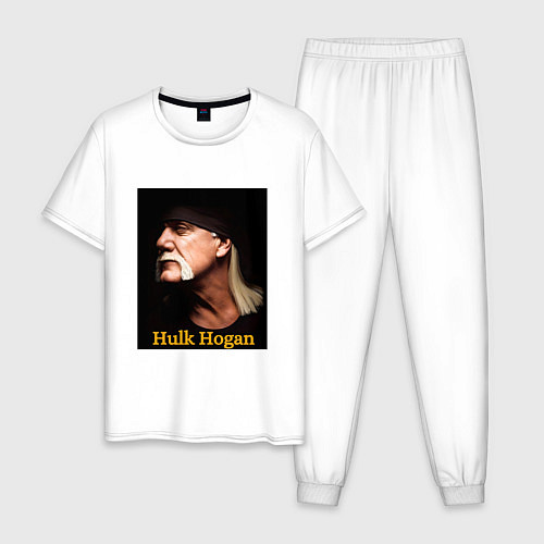 Мужская пижама Hulk Hogan память / Белый – фото 1