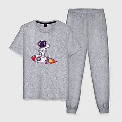 Мужская пижама Space man rocket