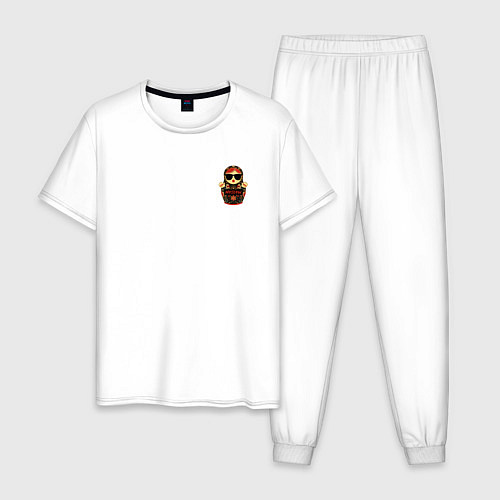 Мужская пижама Slavyanka / Белый – фото 1