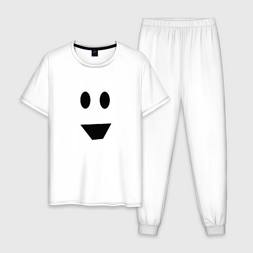 Мужская пижама Я привидение / Белый – фото 1