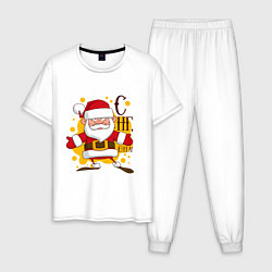 Мужская пижама С Новым годом, ёпта