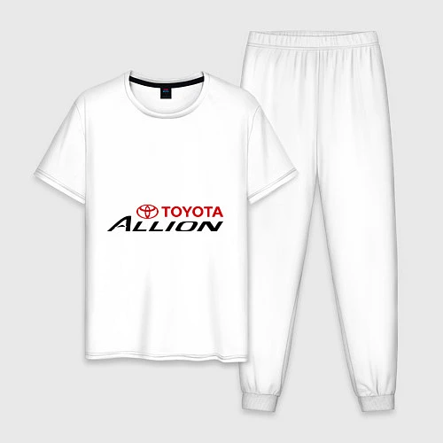 Мужская пижама Toyota Allion / Белый – фото 1