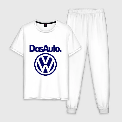 Мужская пижама Volkswagen Das Auto / Белый – фото 1