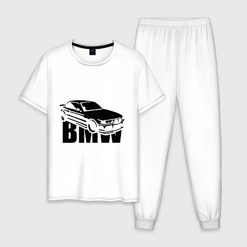Мужская пижама Bmw / Белый – фото 1