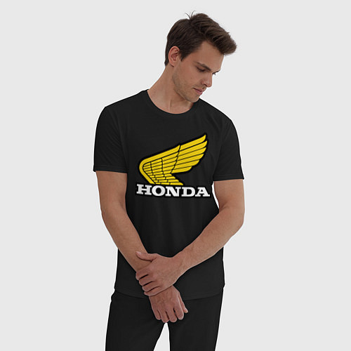 Мужская пижама Honda / Черный – фото 3