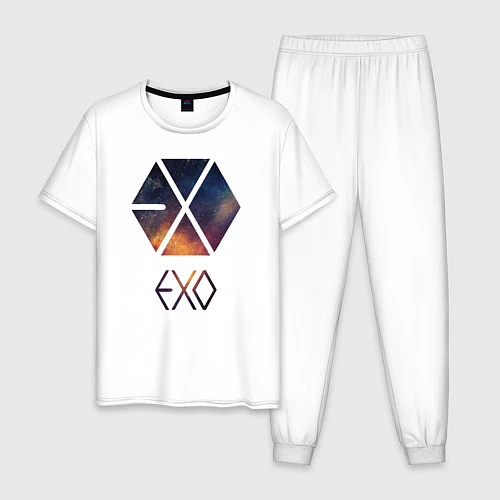 Мужская пижама EXO / Белый – фото 1