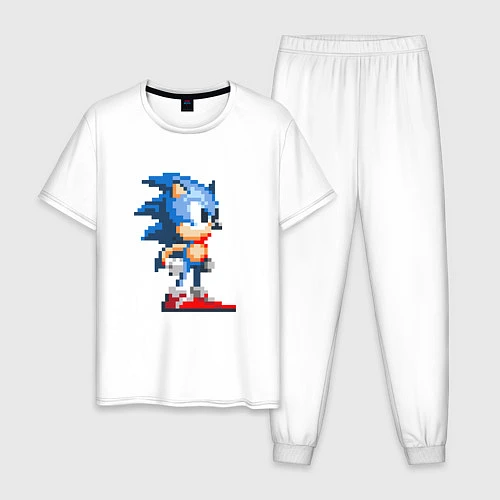 Мужская пижама Sonic / Белый – фото 1