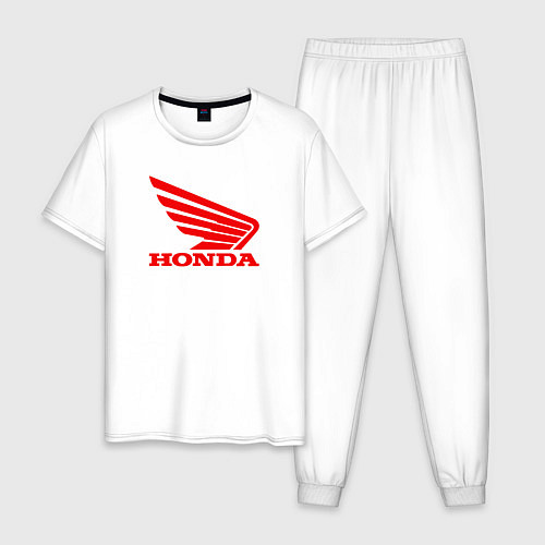 Мужская пижама Honda Red / Белый – фото 1