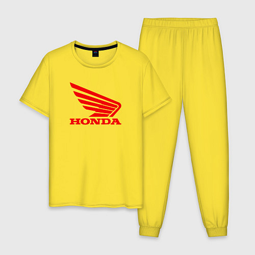 Мужская пижама Honda Red / Желтый – фото 1