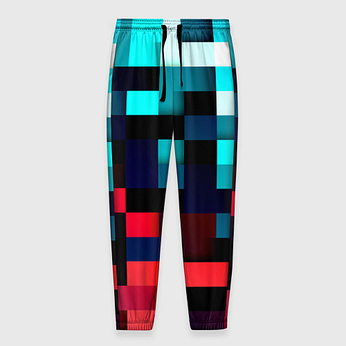 Мужские брюки Pixel Color / 3D-принт – фото 1