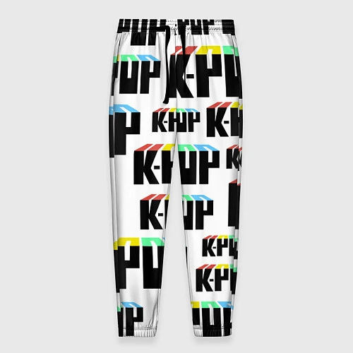 Мужские брюки K-pop Pattern / 3D-принт – фото 1