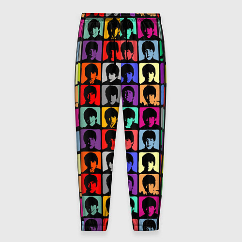 Мужские брюки The Beatles: pop-art / 3D-принт – фото 1