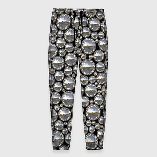 Мужские брюки Серебряные шары за 2190 ₽ купить в магазине ПлейПринт(10135636304903)