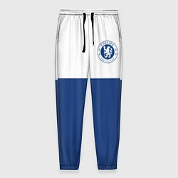 Брюки на резинке мужские Chelsea FC: Light Blue, цвет: 3D-принт