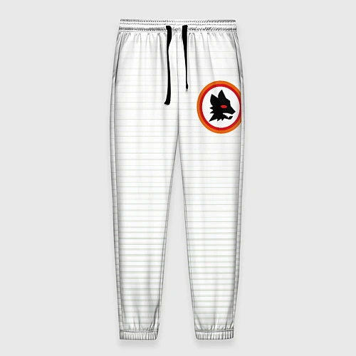 Мужские брюки A S Roma - WHITE N 98 NEW 2022 / 3D-принт – фото 1
