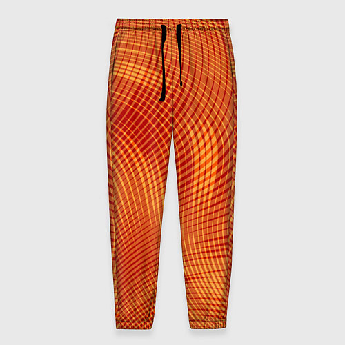 Мужские брюки Abstract waves / 3D-принт – фото 1