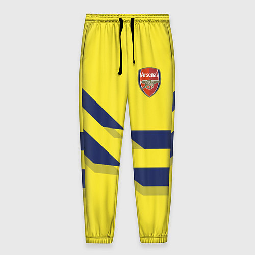 Мужские брюки Arsenal FC: Yellow style / 3D-принт – фото 1