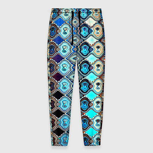 Мужские брюки Psychedelic mosaica / 3D-принт – фото 1