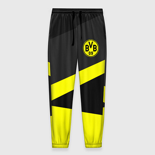 Мужские брюки FC Borussia: Sport Geometry / 3D-принт – фото 1