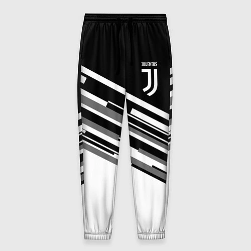 Мужские брюки FC Juventus: B&W Line / 3D-принт – фото 1