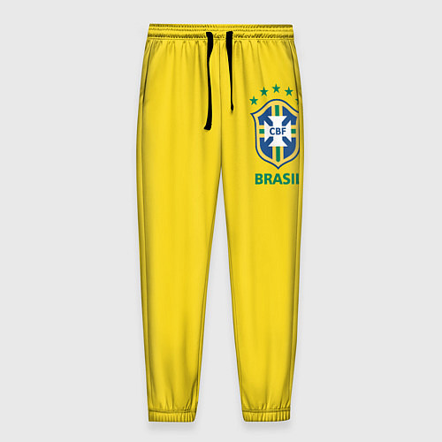 Мужские брюки Сборная Бразилии / 3D-принт – фото 1