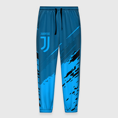 Мужские брюки FC Juventus: Blue Original / 3D-принт – фото 1