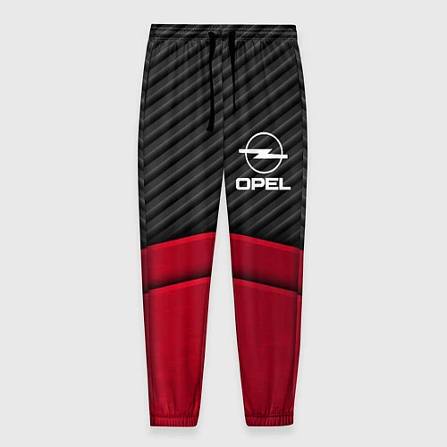 Мужские брюки Opel: Red Carbon / 3D-принт – фото 1