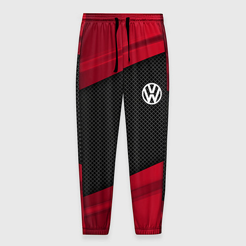Мужские брюки Volkswagen: Red Sport / 3D-принт – фото 1
