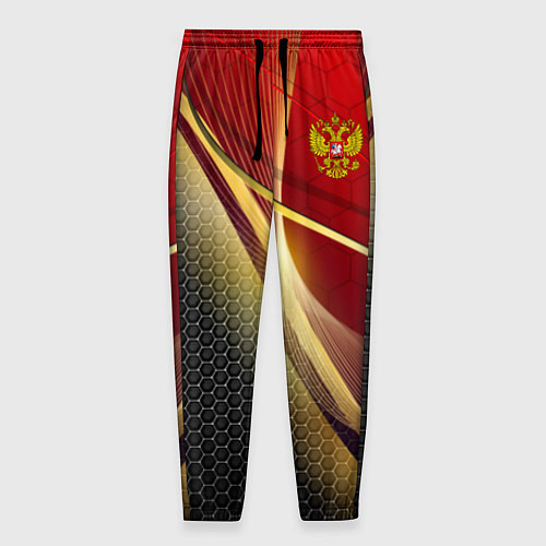 Мужские брюки RUSSIA SPORT: Gold Collection / 3D-принт – фото 1