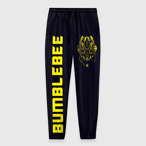 Мужские брюки Bumblebee Style / 3D-принт – фото 1