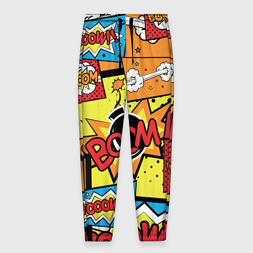 Мужские брюки Boom Pop Art / 3D-принт – фото 1
