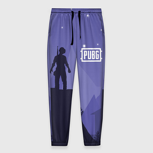 Мужские брюки PUBG: Sleep Night / 3D-принт – фото 1